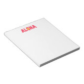 Bloc-notes Aloha (Incliné)