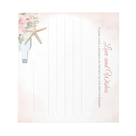 Bloc-notes Amour et Voeux (Devant)