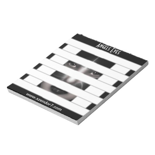 Bloc-notes Angel Eyes Fractal Art (Tourné)