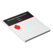 Bloc-notes Apple de l'école (Incliné)