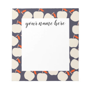 Bloc-notes Apple personnalisé