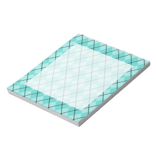 Bloc-notes Aqua Jacquard