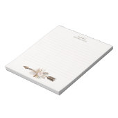 Bloc-notes aquarelle florale Boho – Dee de bois de (Tourné)