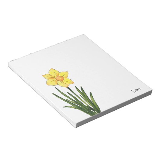 Bloc-notes aquarelle, stylo et encre (Incliné)