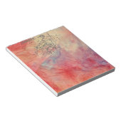 Bloc-notes Aquarius en marbre rose (Incliné)