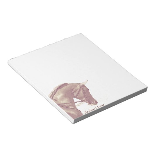 Bloc-notes Arabian Horse (Incliné)