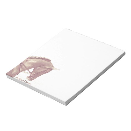 Bloc-notes Arabian Horse (Tourné)