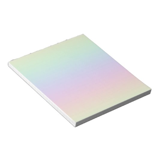 Bloc-notes arc-en-ciel (Incliné)