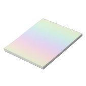 Bloc-notes arc-en-ciel (Tourné)