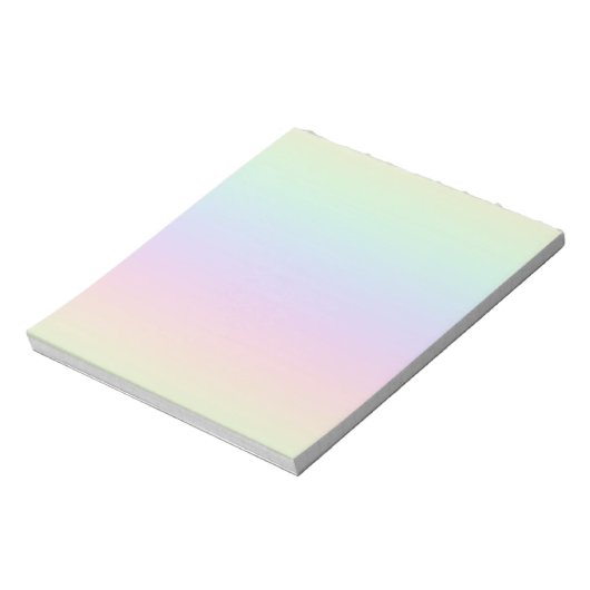 Bloc-notes arc-en-ciel (Tourné)