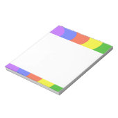 Bloc-notes arc-en-ciel (Tourné)