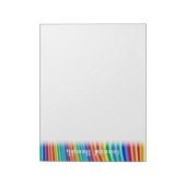 Bloc-notes Arc-en-ciel Fade Conception des pensées (Tourné)