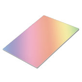 Bloc-notes Arc-en-ciel Pastel (Incliné)