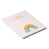 Bloc-notes arc-en-ciel pour appréciation des ensei (Incliné)