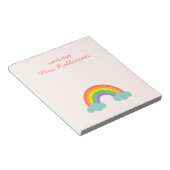 Bloc-notes arc-en-ciel pour la reconnaissance des (Incliné)