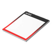 Bloc-notes arrière - plan coloré (Tourné)