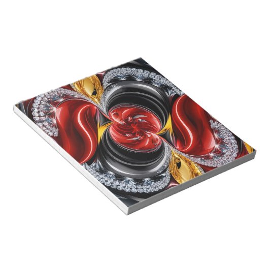 Bloc-notes aux couleurs allemandes Design moderne (Incliné)