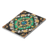 Bloc-notes aux couleurs brésiliennes Design modern (Tourné)