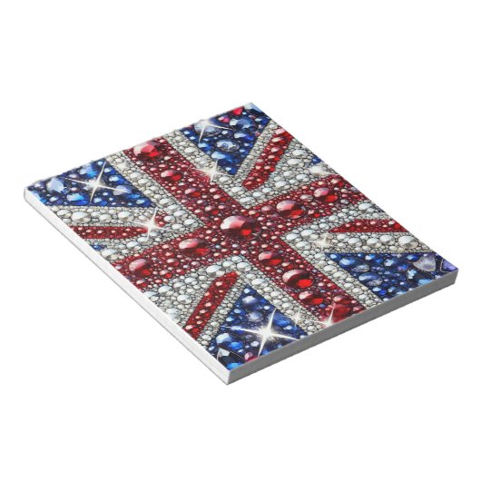 Bloc-notes aux couleurs britanniques Design modern (Incliné)