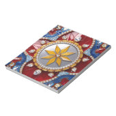 Bloc-notes aux couleurs colombiennes Design modern (Tourné)