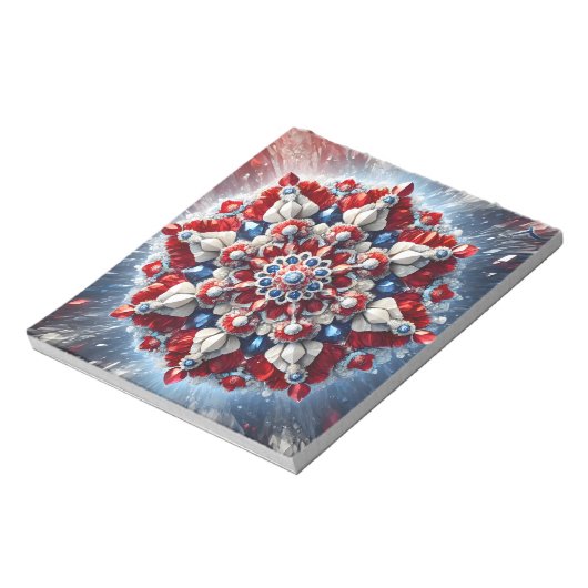 Bloc-notes aux couleurs norvégiennes Design modern (Tourné)