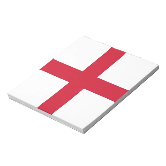 Bloc-notes avec Drapeau d'Angleterre (Tourné)