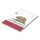 Bloc-notes avec Drapeau de Californie (Tourné)