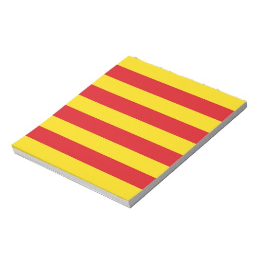 Bloc-notes avec Drapeau de Catalogne (Tourné)