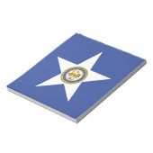 Bloc-notes avec Drapeau de Houston City, USA (Tourné)