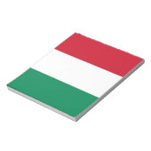 Bloc-notes avec drapeau de la Hongrie (Tourné)