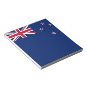 Bloc-notes avec drapeau de la Nouvelle-Zélande (Incliné)