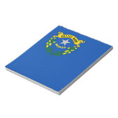 Bloc-notes avec drapeau de l'état du Nevada (Tourné)