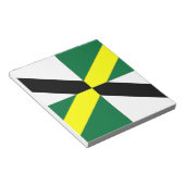 Bloc-notes avec Drapeau de Monterey City, USA (Incliné)