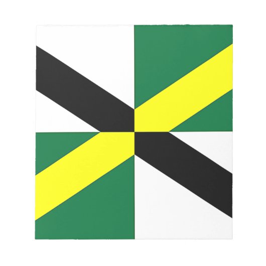 Bloc-notes avec Drapeau de Monterey City, USA (Devant)