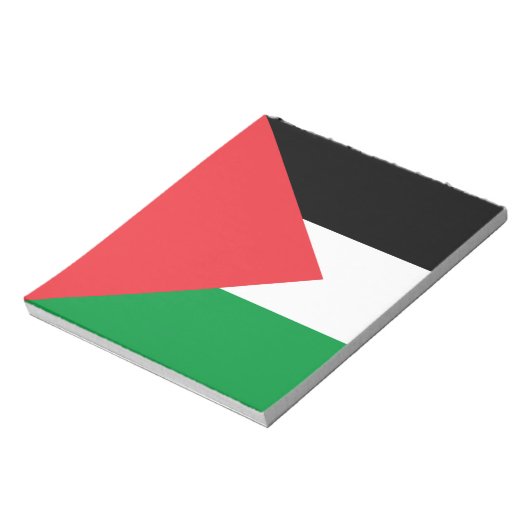 Bloc-notes avec Drapeau de Palestine (Tourné)