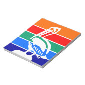 Bloc-notes avec drapeau de Saint-Pétersbourg (Tourné)