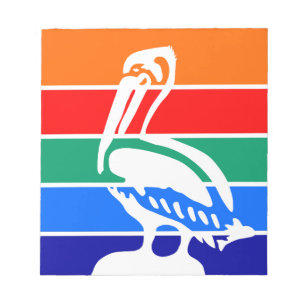 Bloc-notes avec drapeau de Saint-Pétersbourg