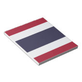 Bloc-notes avec drapeau de Thaïlande (Incliné)
