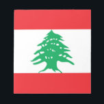 Bloc-notes avec drapeau du Liban<br><div class="desc">Ajoutez une touche de flair libanais à votre collection de papeterie avec notre bloc-notes exclusif avec le drapeau du Liban ! Conçu avec une attention minutieuse aux détails, ce bloc-notes est plus qu’un simple élément fonctionnel, c’est une célébration du patrimoine libanais et de la fierté culturelle. L'élégant design affiche le...</div>