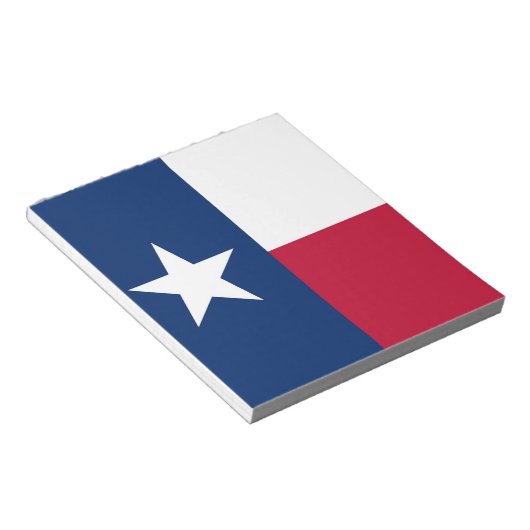 Bloc-notes avec Drapeau du Texas State (Incliné)