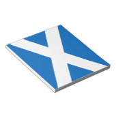 Bloc-notes avec drapeau écossais (Incliné)