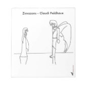 Bloc-notes avec illustration de "Zimazans" (Devant)