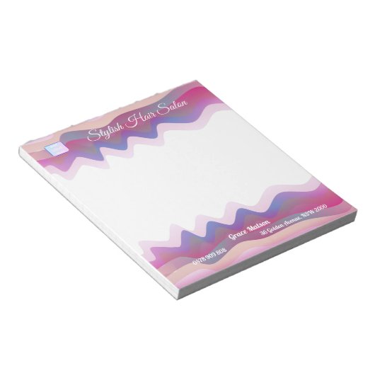 Bloc-notes avec logo (Incliné)