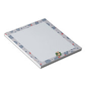 Bloc-notes avec sceau de cire et fleurs (Incliné)