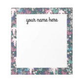 Bloc-notes Axolotl personnalisé (Devant)