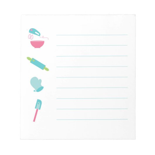 Bloc-notes Bakers Dream (Devant)