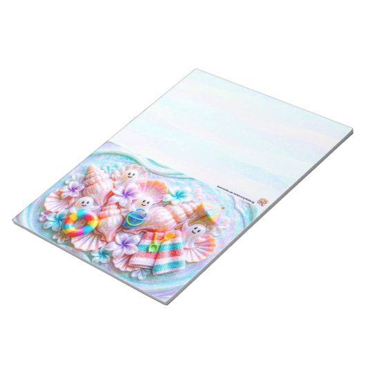 Bloc-notes Beach Ghost Summerween (Incliné)