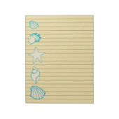 Bloc-notes Beach Seashell (Tourné)