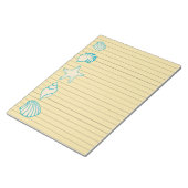 Bloc-notes Beach Seashell (Incliné)