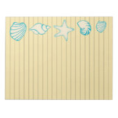 Bloc-notes Beach Seashell (Devant)